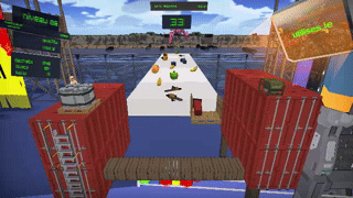 Recycle Bin Battle gif recycle